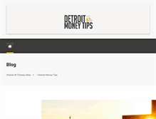 Tablet Screenshot of detroitmoneytips.com